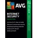 AVG Internet Security 2023, 10 Multi-Devices 1 Year (ACTIVATION CARD BY ROYAL MAIL 1ST CLASS)
